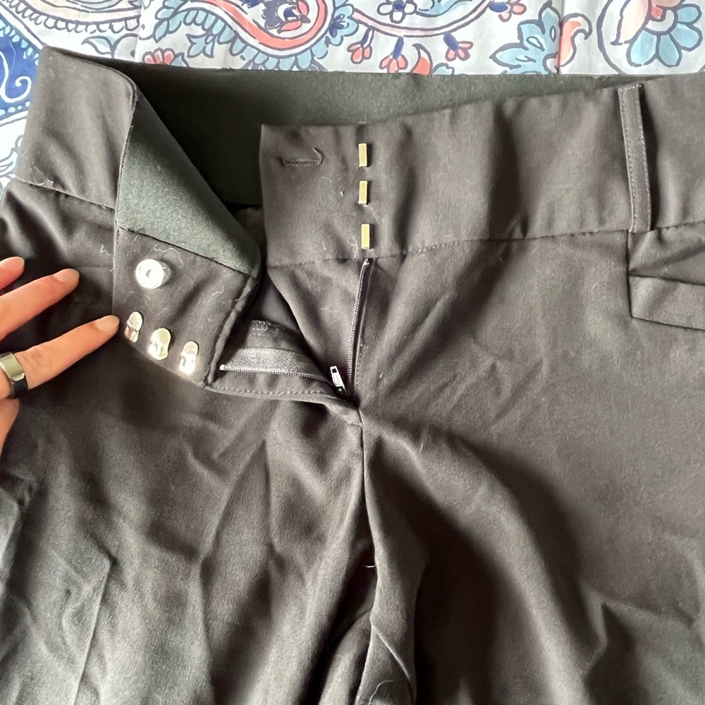 Iz Byer Black Women's Pants